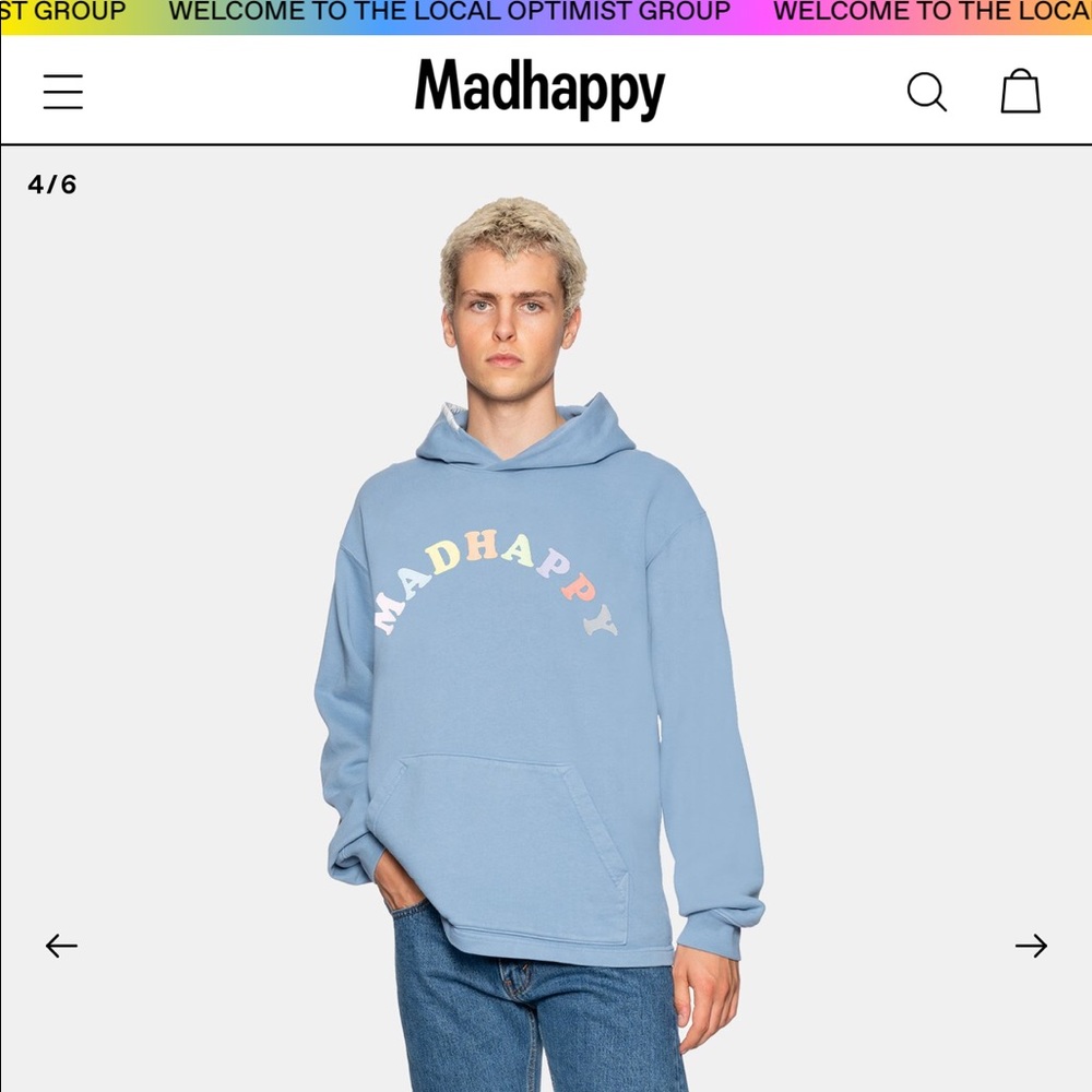 MadHappy Sweatshirt Frost